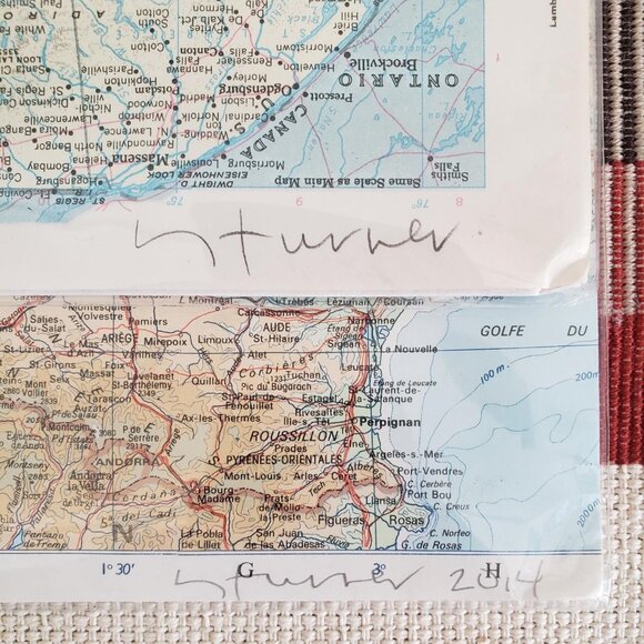 Unique, Original Map Travel Prints - Picture 3 of 7